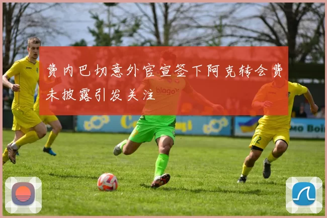 费内巴切意外官宣签下阿克转会费未披露引发关注